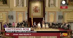 Ceremonias de proclamación de Felipe VI como rey de España - 2ª parte