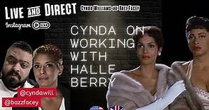 Clip: Cynda on working with Halle Berry - Live & Direct - Cynda Williams & Bazz Facey