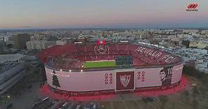 Estadio Ramón Sánchez-Pizjuán, desde el aire