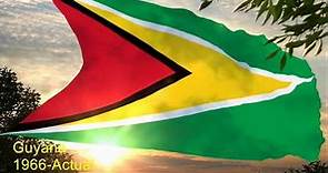Banderas históricas Guyana