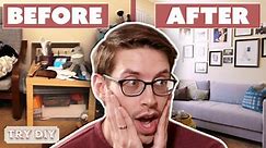 Keith & Becky’s $3,000 Junk Room Makeover • Try DIY