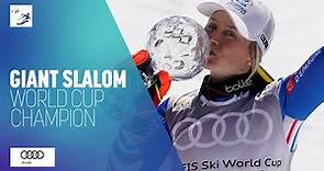 Tessa Worley (FRA) | World Cup Champion | Women's Giant Slalom | Courchevel/Meribel | FIS Alpine