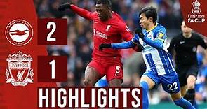 HIGHLIGHTS: Brighton 2-1 Liverpool | Late Mitoma goal knocks Reds out of FA Cup
