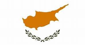 Evolución de la Bandera de Chipre - Evolution of the Flag of Cyprus