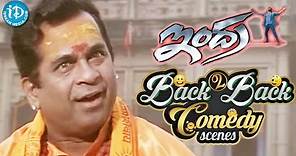 Indra Movie Back To Back Comedy Scenes || Brahmanandam || MS Narayana || Sunil
