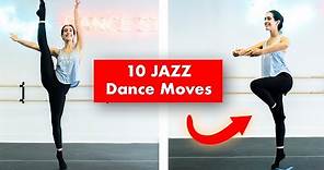 10 Basic Jazz Dance Moves
