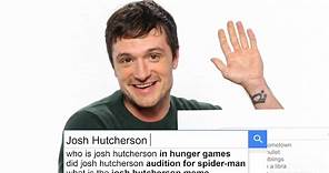 Josh Hutcherson Answers the Web's Most Searched Questions | WIRED