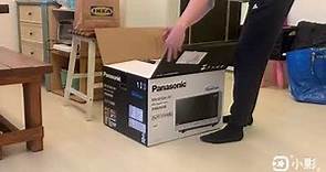 國際牌變頻Panasonic NN-SF564 Microwave Oven微波爐（無轉盤）開箱 test