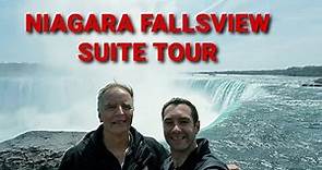 Best Hotel Niagara Falls? Falls View 2 Storey Loft Suite Tour Niagara Falls Marriott Fallsview Hotel