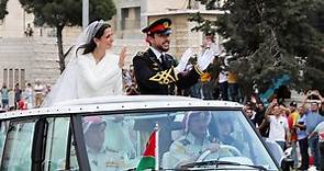 El príncipe Hussein, heredero al trono de Jordania, se casa con Rajwa Al Saif ante una congregación de ‘royals’