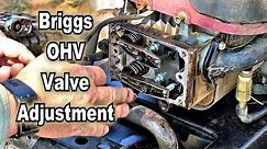 🛠️ DIY: How to adjust the valves on a Craftsman (Briggs) 17.5HP OHV Engine