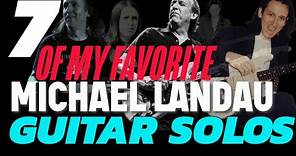 Seven of our FAVORITE Michael Landau guitar solos 🎸🤘