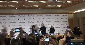 The Post: Meryl Streep, Tom Hanks e Steven Spielberg a Milano