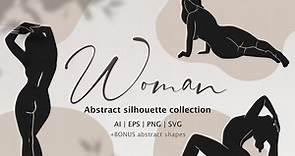 Woman Abstract Silhouette Collection