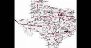 mapa de Texas
