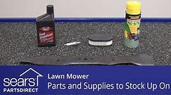 Lawn Mower Parts and Supplies to Stock Up On
