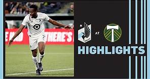 Molino and Amarilla Lead Loons to Victory | MNUFC at Portland Timbers | Highlights
