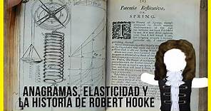 ANAGRAMAS Y LA HISTORIA DE ROBERT HOOKE