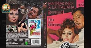 Matrimonio a la italiana (1964) HD. Sophia Loren, Marcello Mastroianni, Gianni Ridolfi