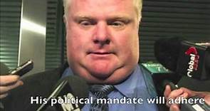 Mayor Ford (The world will remember) by Jenny James