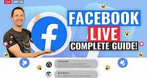 Facebook Live Streaming - COMPLETE Beginners Guide!