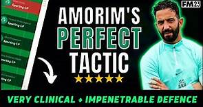 The Best 343 Tactic After Update!!! Perfect Ruben Amorim Tactic