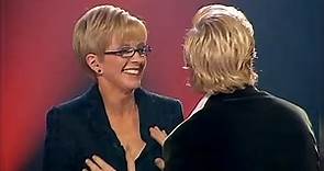 Anne Robinson asks contestant if he wants to feel