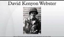 David Kenyon Webster