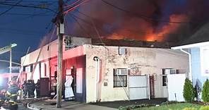 1 firefighter hurt in Valley Stream stores fire