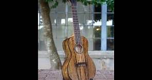 Beginner's look at the Kala KA-MG-C Spalted Mango ukulele! Learning to UKE #11