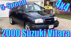 2000 Suzuki Vitara 4x4 5-Speed Manual Review - A Humble Farewell Video For My Ol' Vitara.
