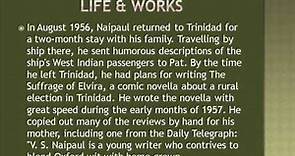 Sir Vidiadhar Surajprasad Naipaul Life & Works