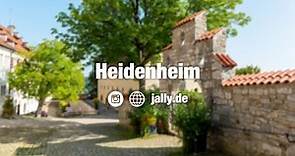 Heidenheim an der Brenz Altstadt & Schloss Hellenstein 4k