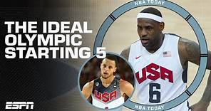 What's the ideal starting 5 for Team USA in the Olympics? 👀🏀 | NBA Today
