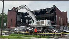 Allegany High School Auditorium Demolition / 5-3-22