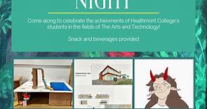 Art and Tech night coming soon! | Heathmont College