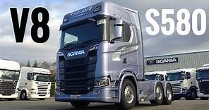 2017 New SCANIA S580 V8 Truck - Full Tour & Test Drive - Stavros969 4K