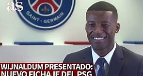 Wijnaldum: "Es una gran sensación fichar por el PSG" | Diario AS