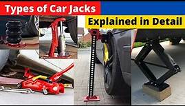 Types of Car Jacks | Explained in Detail
