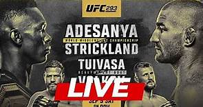 UFC 293: Israel Adesanya vs Sean Strickland | LIVE STREAM