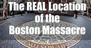 Where did the Boston Massacre Take Place?