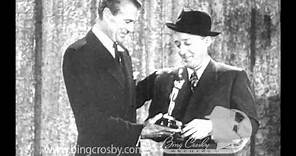 Bing Crosby Receives Oscar - 1945