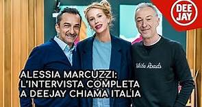 Alessia Marcuzzi presenta " In Viaggio con Alessia" a Deejay Chiama Italia