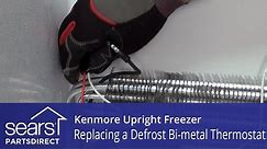 How to Replace a Kenmore Upright Freezer Defrost Bi-metal Thermostat