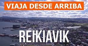 Reikiavik, Islandia | Turismo, viaje, visita, revisión | Vídeo dron 4k | Ciudad de Reikiavik que ver