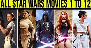 All Star Wars movies in chronological order