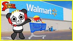 COMBO PANDA TOYS ARE HERE ! Ryan's World Toy Shopping at Walmart and Unboxing Surprise Toys