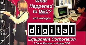 Computer History: DEC Digital Equipment Corp. Tech Archives Short Montage, PDP, VAX VMS HP