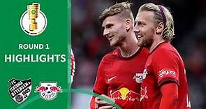 Werner hattrick at goal galore | FC Teutonia Ottensen vs. RB Leipzig 0-8 | Highlights | DFB-Pokal