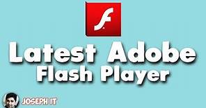 Adobe Flash Player | Download and Install the latest Official Version